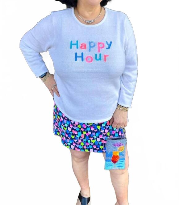 LULU-B Sweaters - NEW LULU-B knitted scoopneck sweater in happy hour